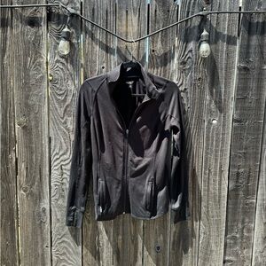 Old Navy Activewear Black Full Zip Lightweight Jacket size small